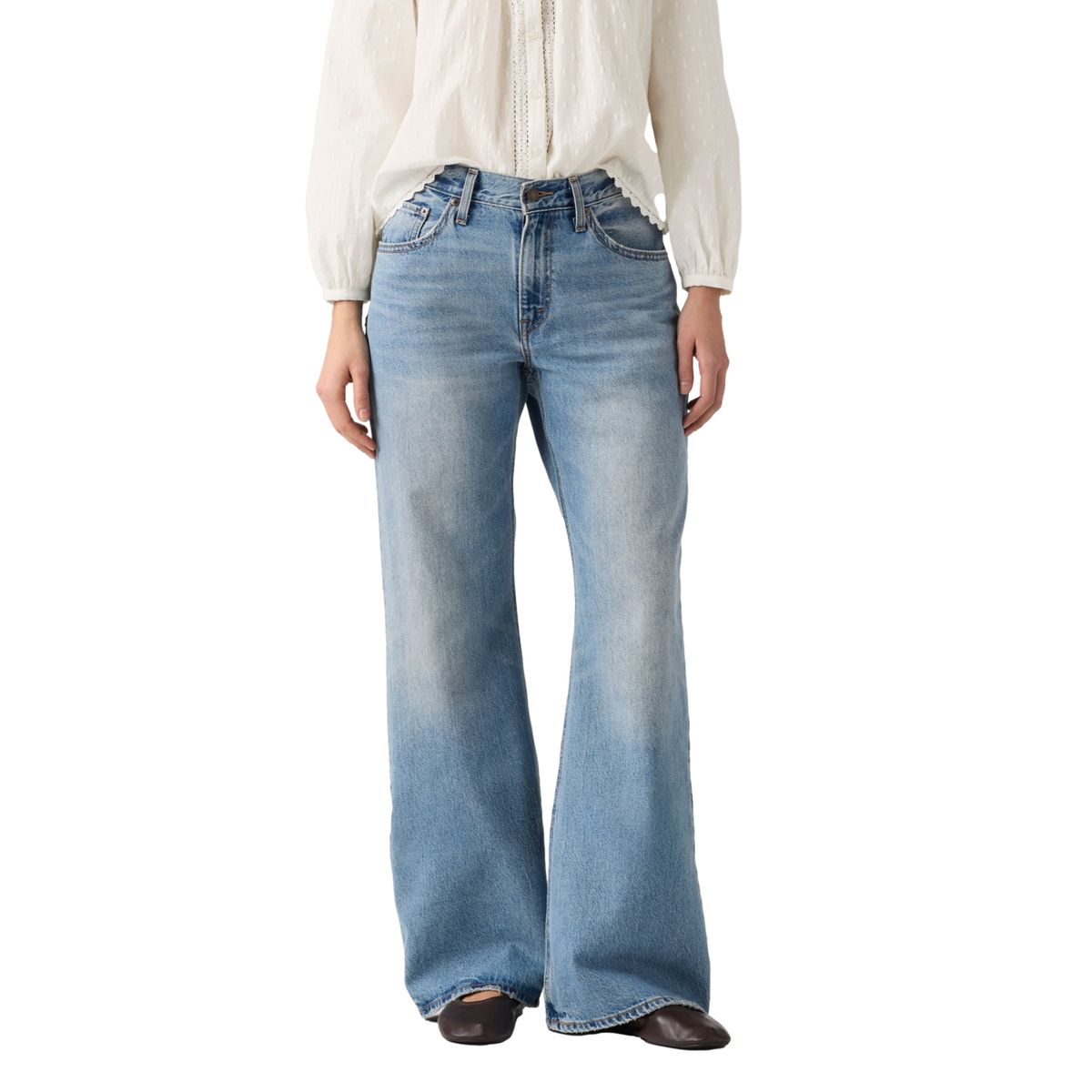 LEVIS - Jeans Mujer Loose Boot Azul Levis