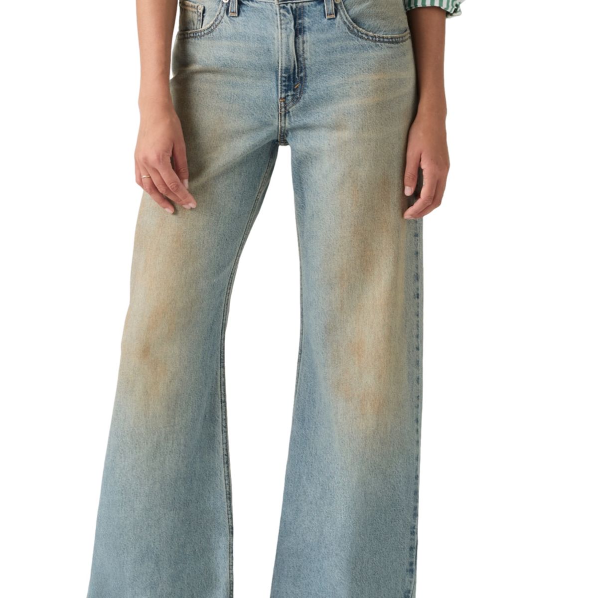 LEVIS - Jeans Mujer Loose Boot Azul Levis