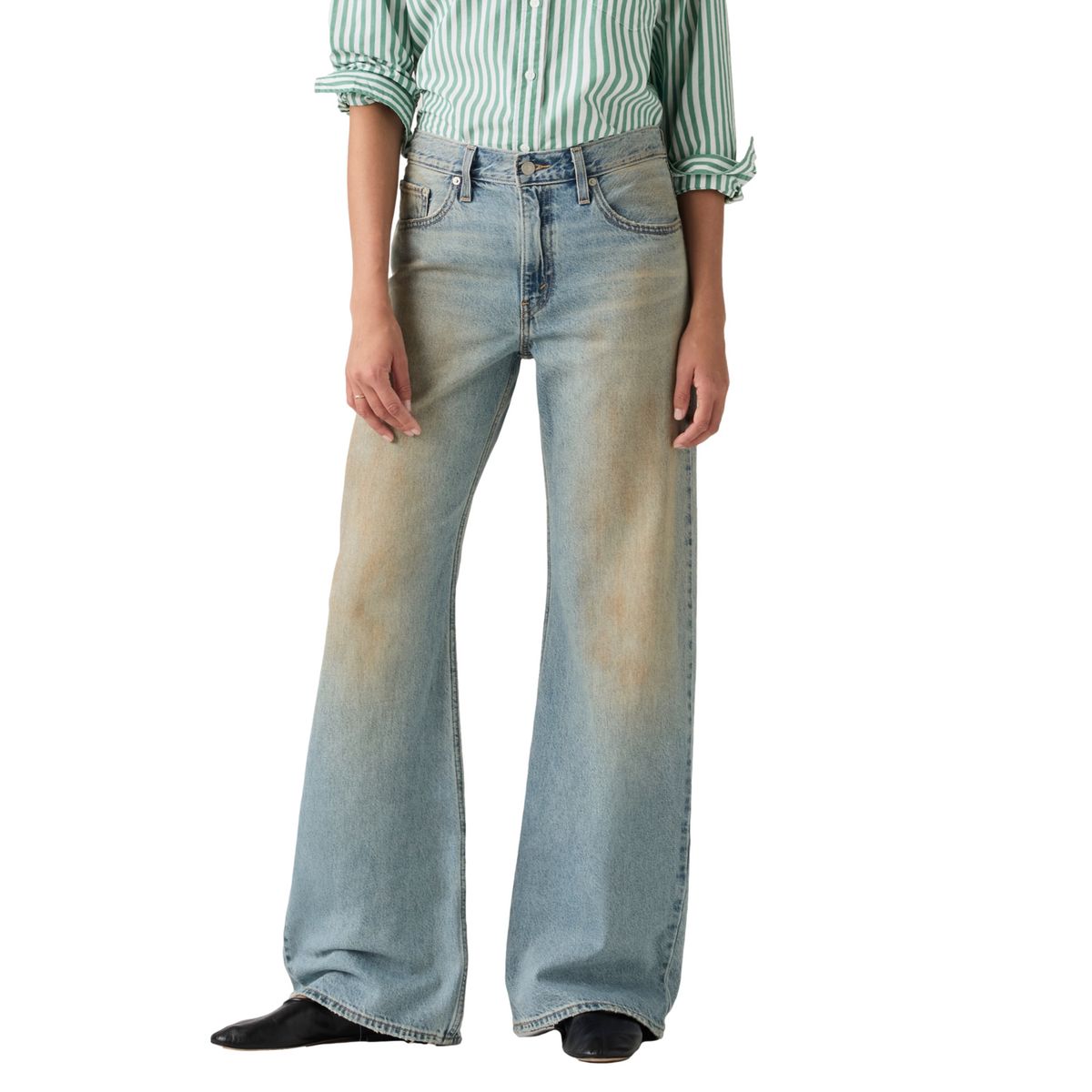 LEVIS - Jeans Mujer Loose Boot Azul Levis