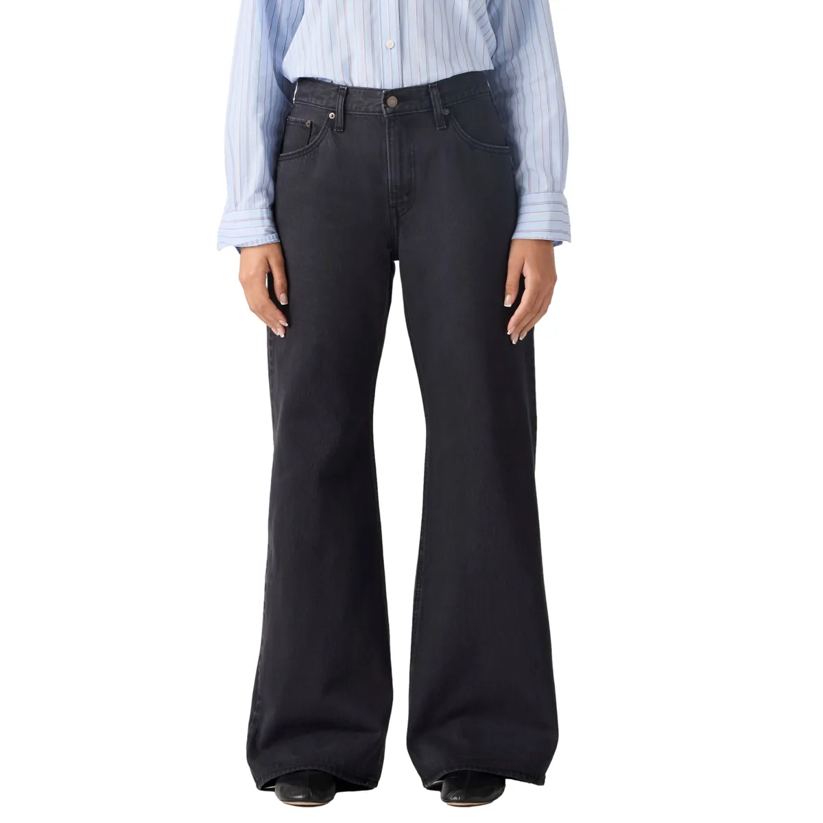 LEVIS - Jeans Mujer Loose Boot Negro Levis