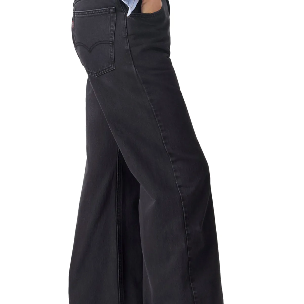 LEVIS - Jeans Mujer Loose Boot Negro Levis