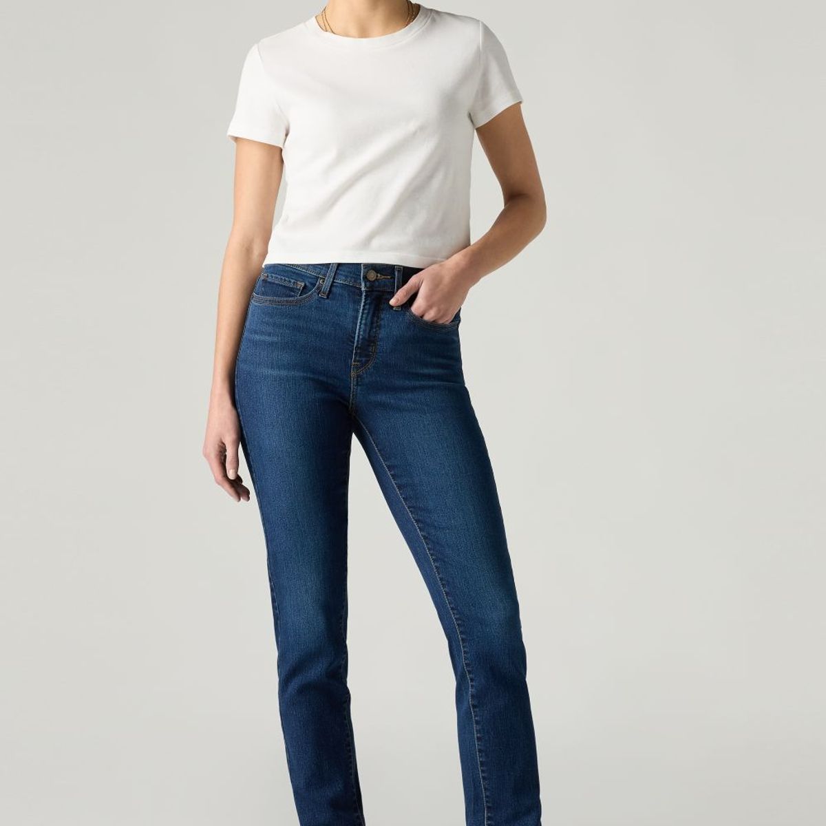 LEVIS - Jeans Mujer 312 Shaping Slim Azul Levis