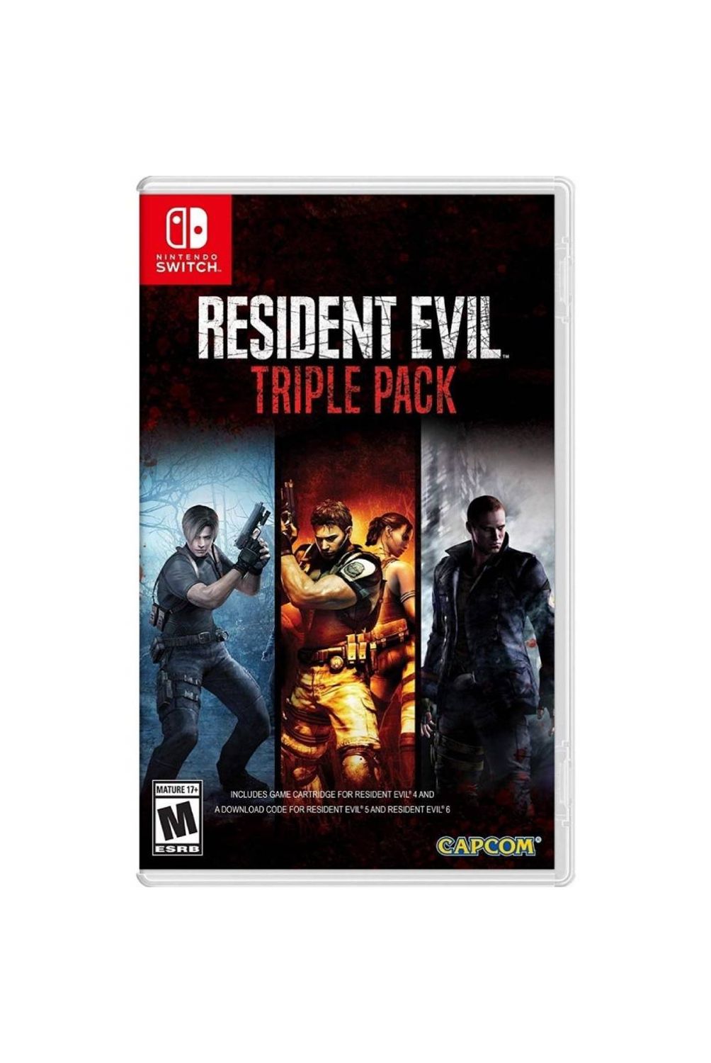 NINTENDO Resident Evil Triple Pack - Nintendo Switch- Juego Fisico