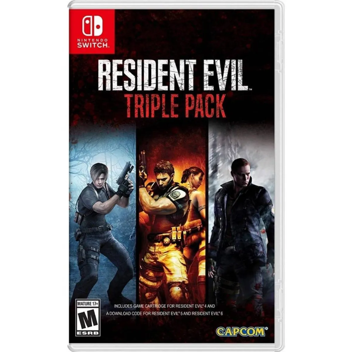 NINTENDO - Resident Evil Triple Pack - Nintendo Switch- Juego Fisico
