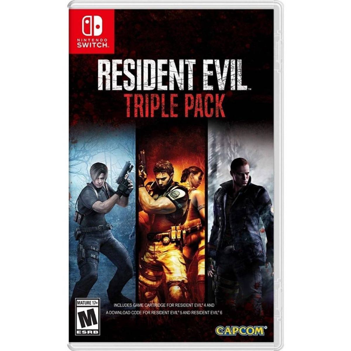 NINTENDO - Resident Evil Triple Pack - Nintendo Switch- Juego Fisico