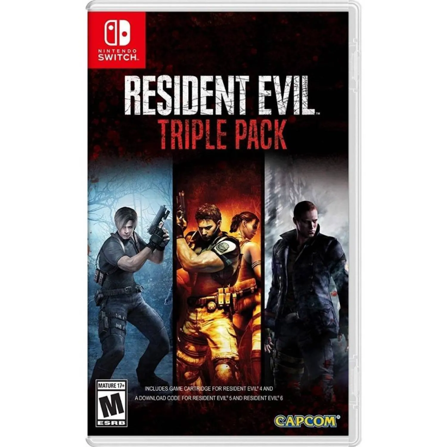 NINTENDO Resident Evil Triple Pack - Nintendo Switch- Juego Fisico