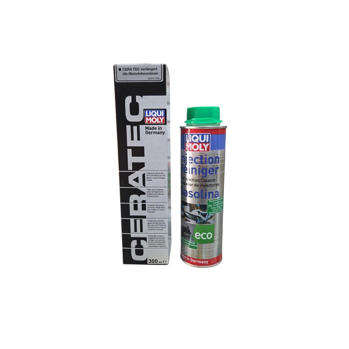 LIQUI MOLY - Pack Aditivo Ceratec + Limpia Inyector Bencinero Liqui Moly