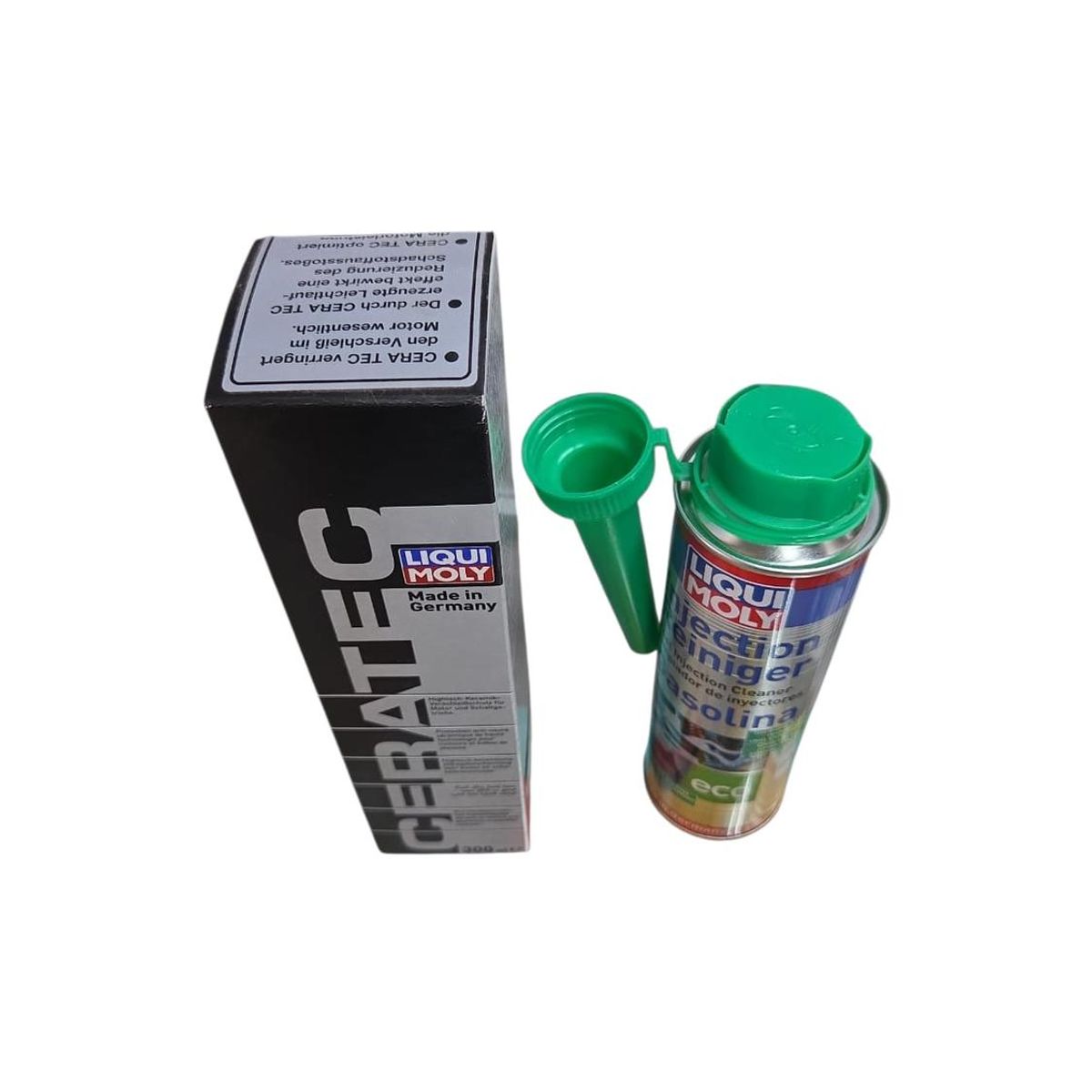 LIQUI MOLY - Pack Aditivo Ceratec + Limpia Inyector Bencinero Liqui Moly