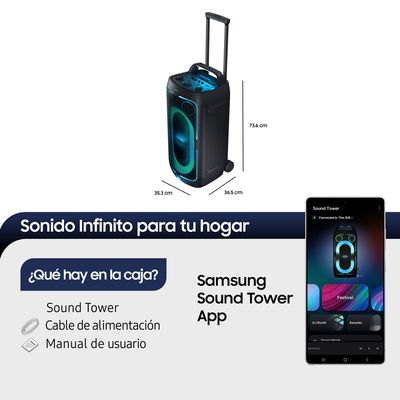 Imagen 2 del producto Sound Tower MX-ST50F 240W 2025