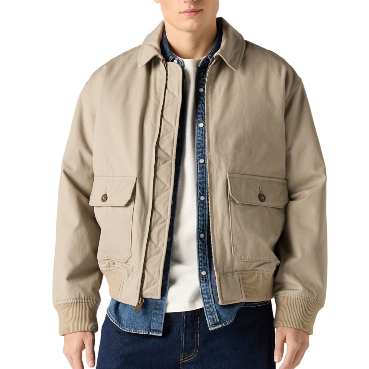 LEVIS - Chaqueta Hombre Cortland Jacket Café Levis