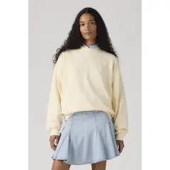 LEVIS - Polerón Mujer Vintage Boxy French Terry Beige