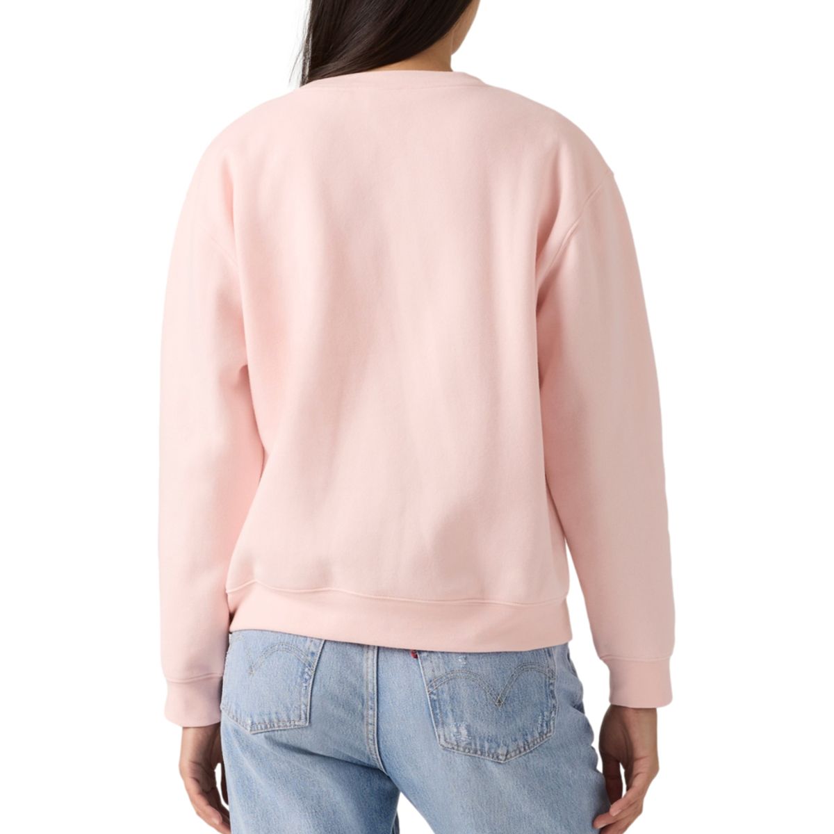 LEVIS - Polerón Mujer Gr Everyday Crew Rosado Levis