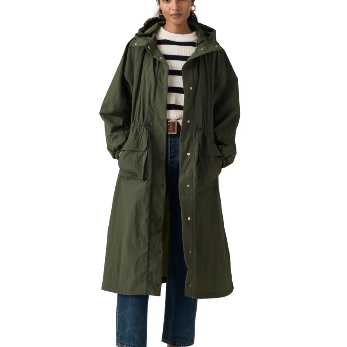 LEVIS - Chaqueta Mujer Simone Bubble Verde Levis