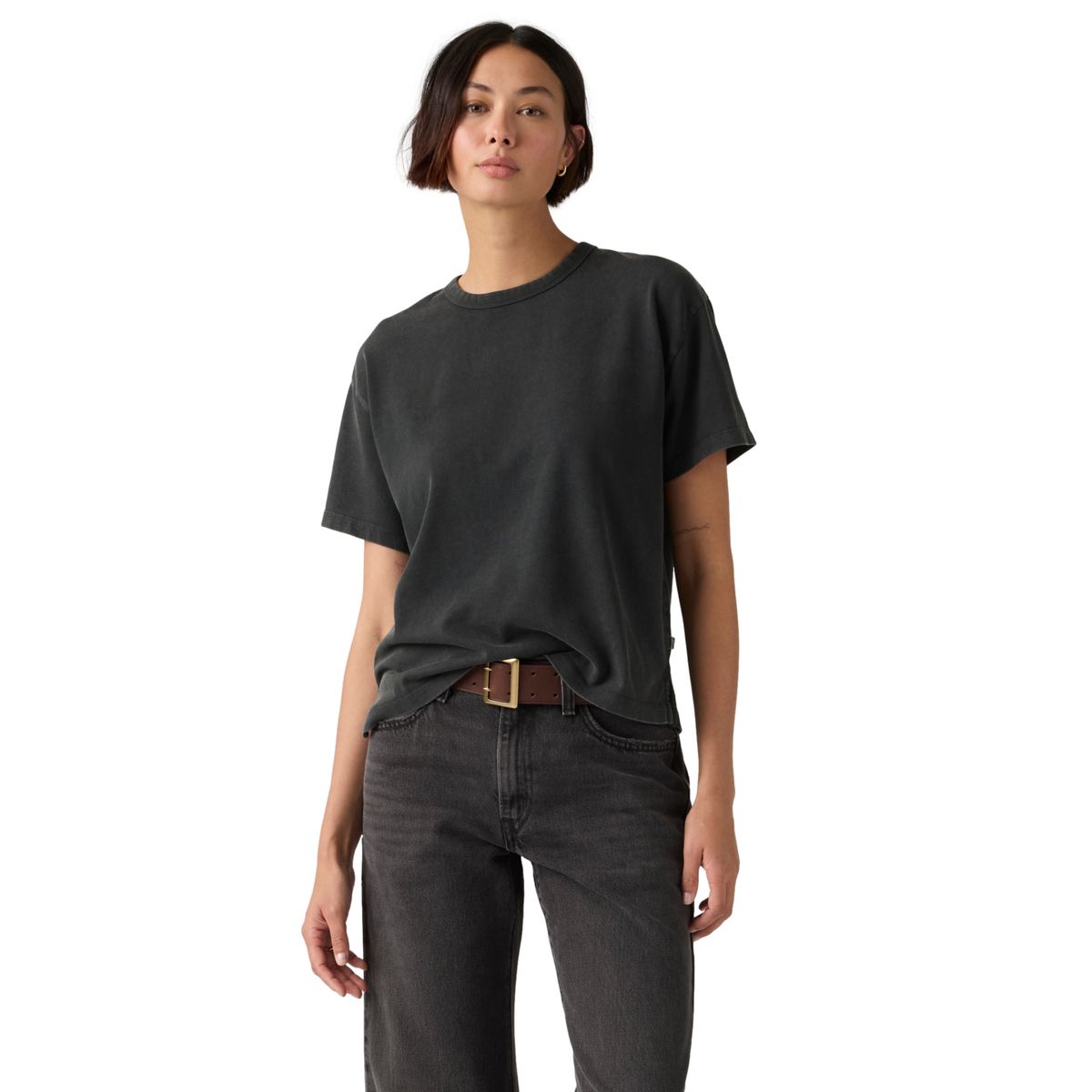 LEVIS - Polera Mujer Vintage Ss Tee Negro Levis
