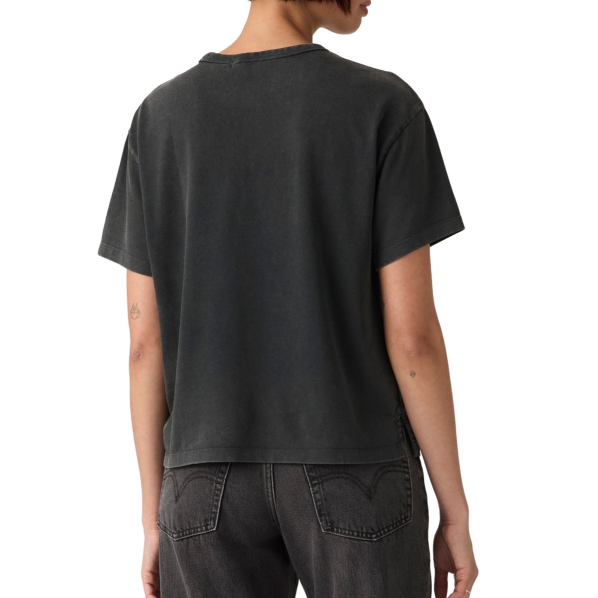 LEVIS - Polera Mujer Vintage Ss Tee Negro Levis