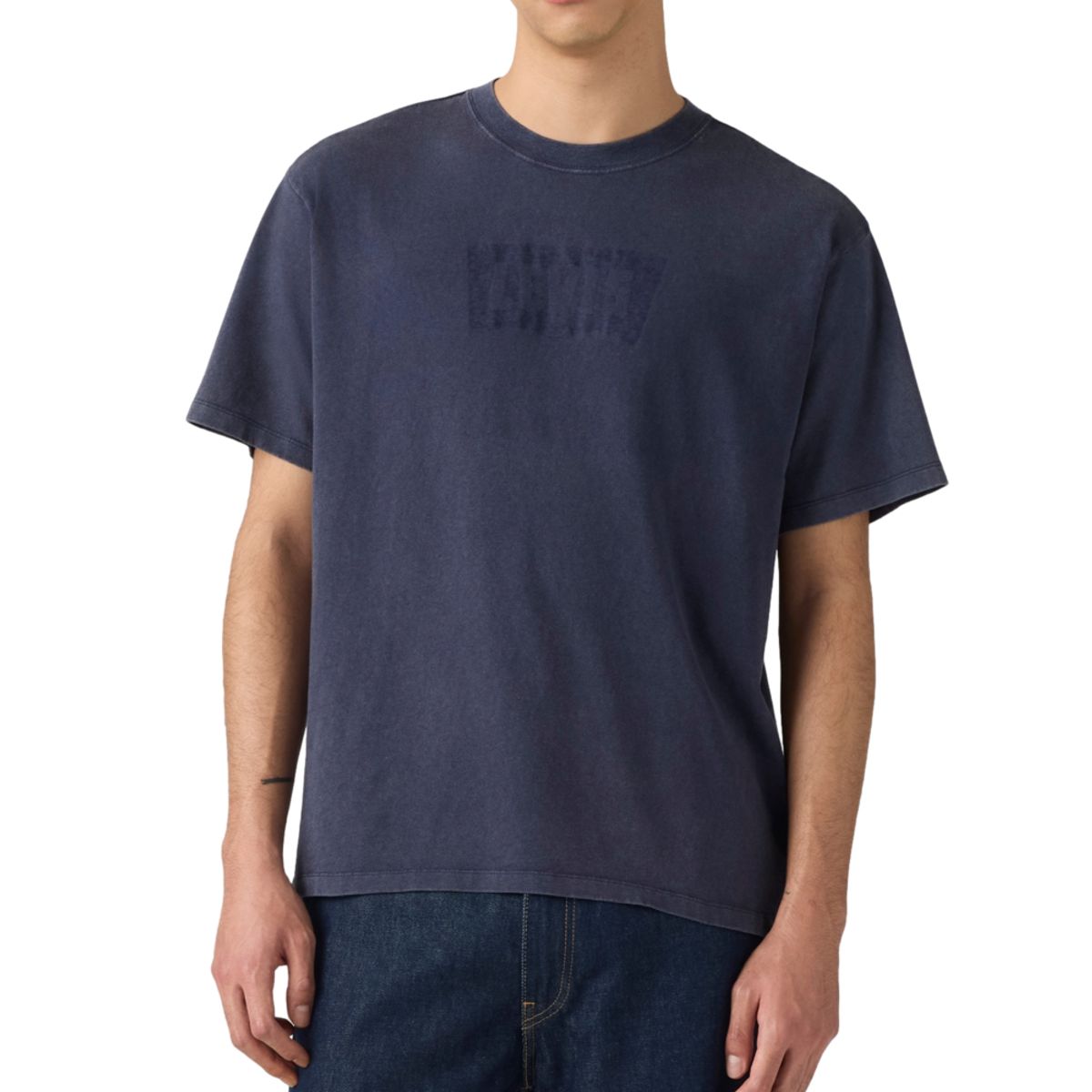 LEVIS - Polera Hombre Vintage Fit Graphic Tee Azul Levis