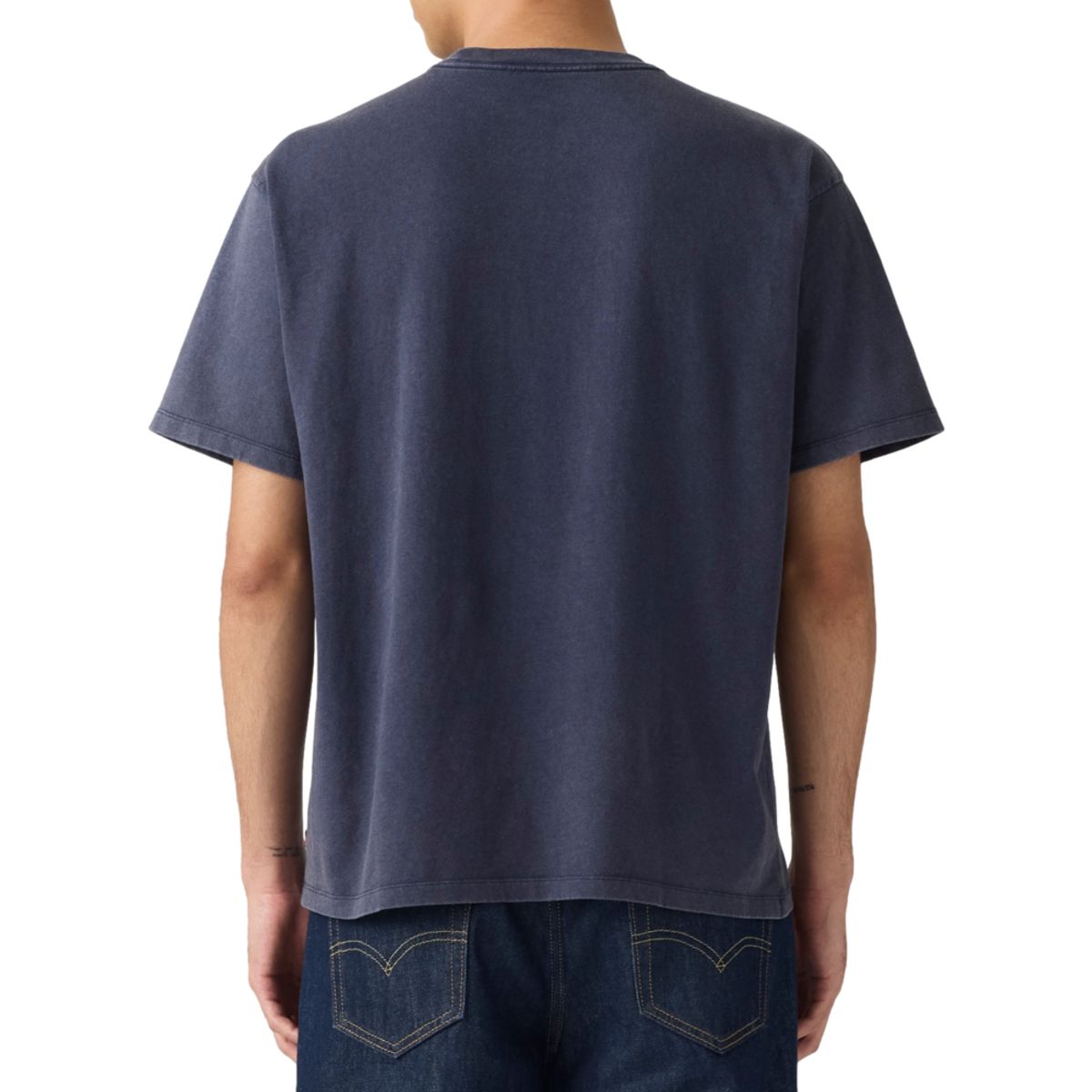 LEVIS - Polera Hombre Vintage Fit Graphic Tee Azul Levis