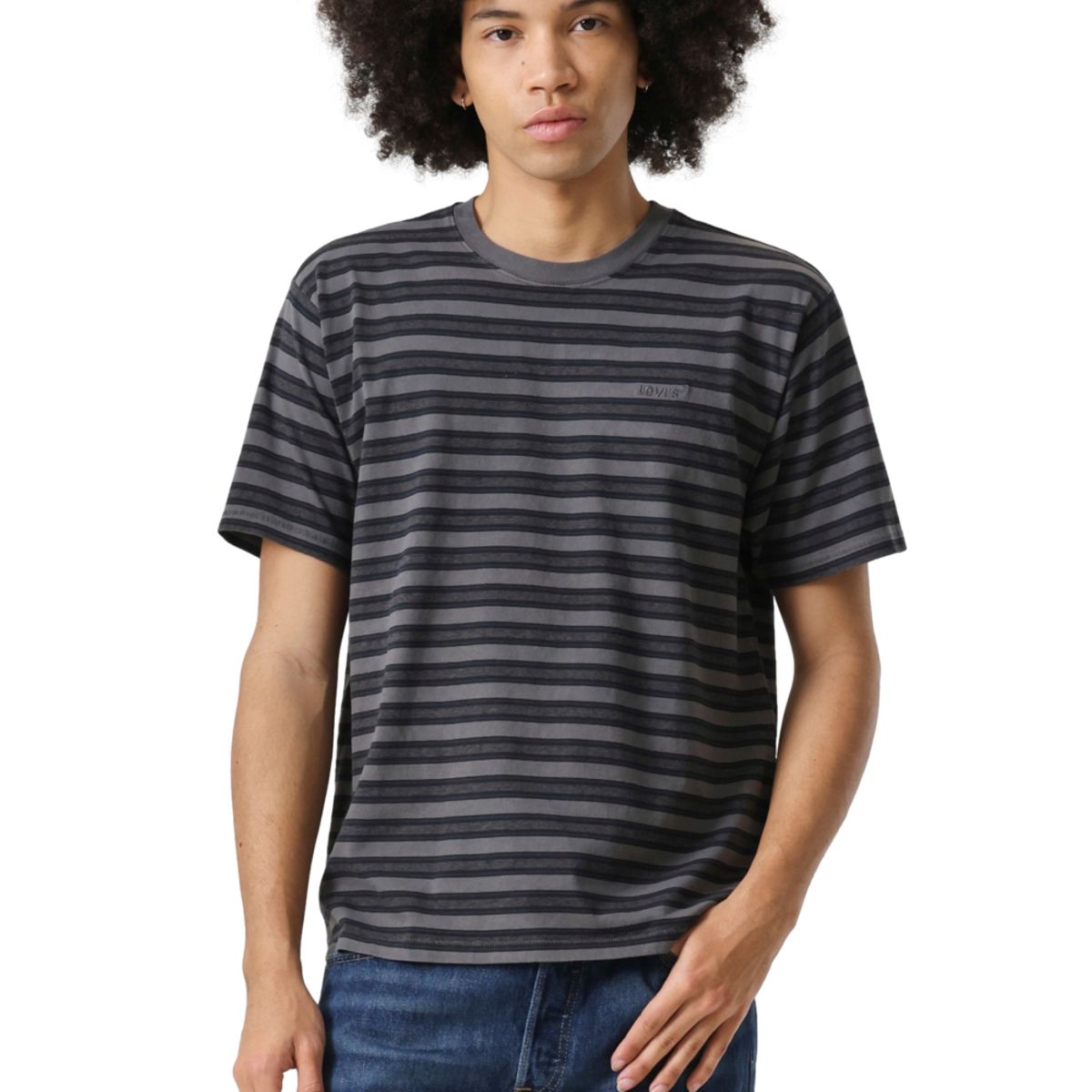 LEVIS - Polera Hombre Red Tab Vintage Tee Gris Levis