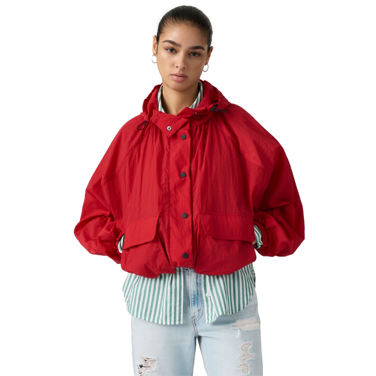LEVIS - Chaqueta Mujer Simone Blouson Rojo Levis