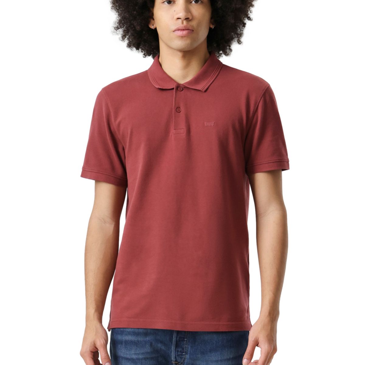 LEVIS - Polera Hombre Icon Polo Burdeo Levis