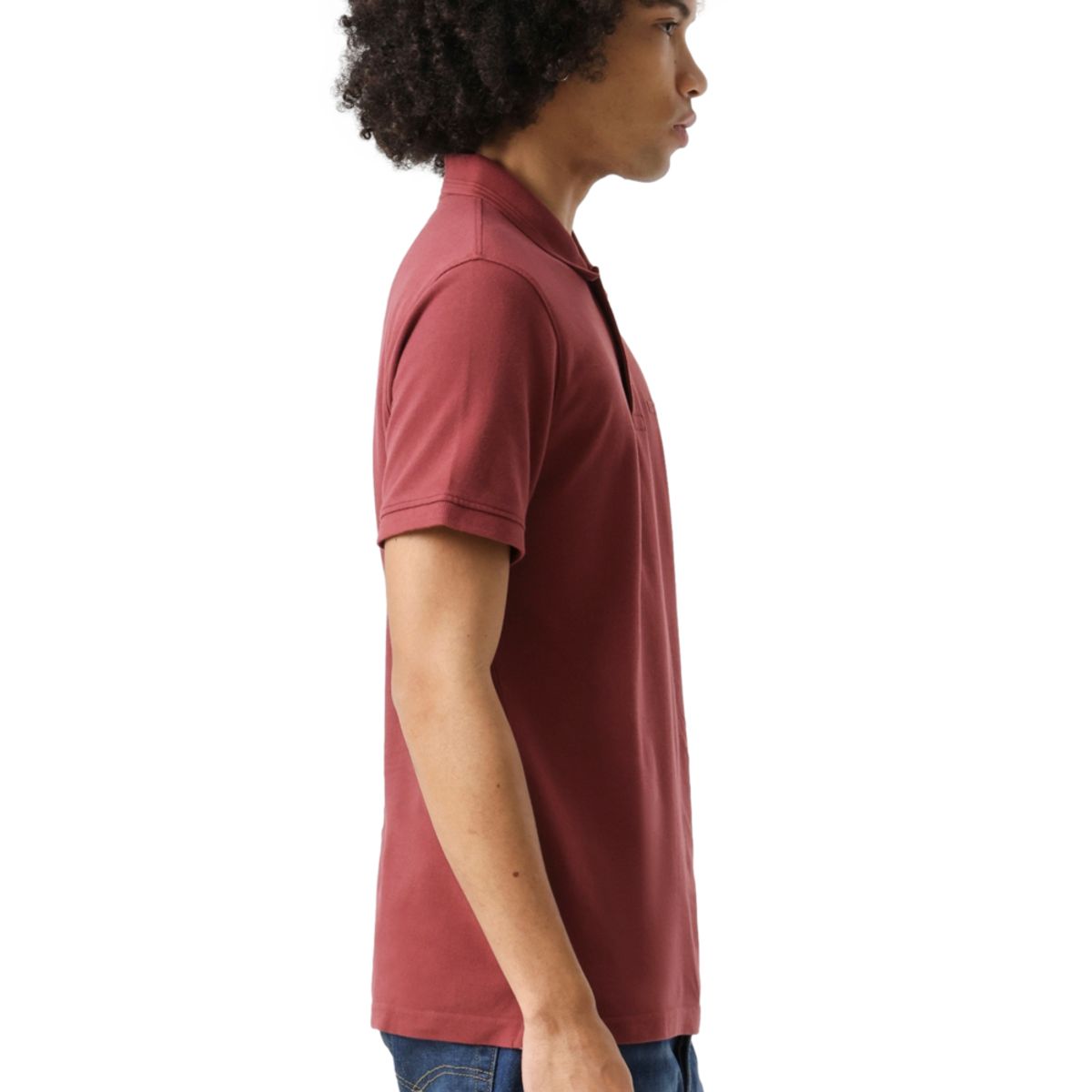 LEVIS - Polera Hombre Icon Polo Burdeo Levis
