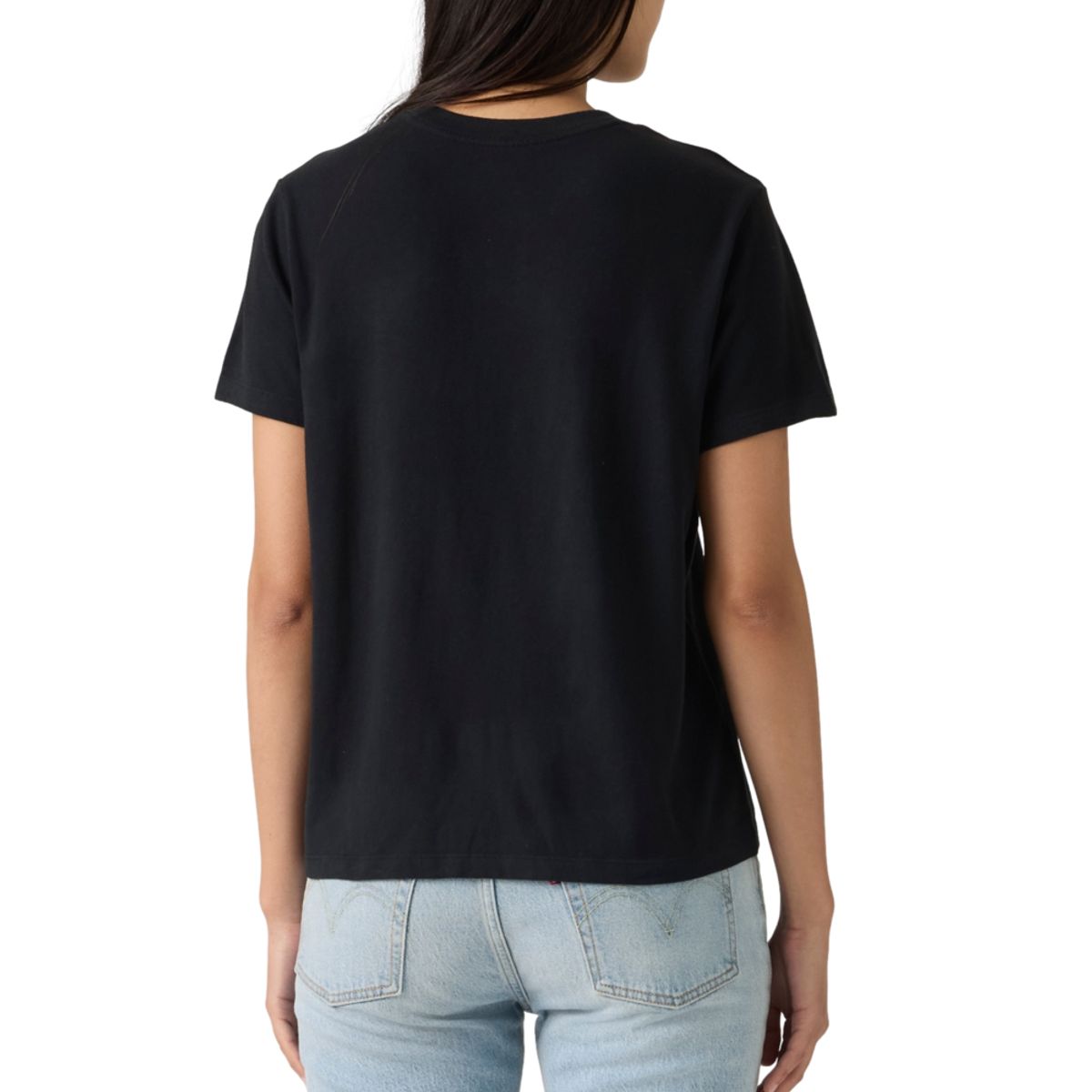 LEVIS - Polera Mujer Favorite Cotton Tee Negro Levis