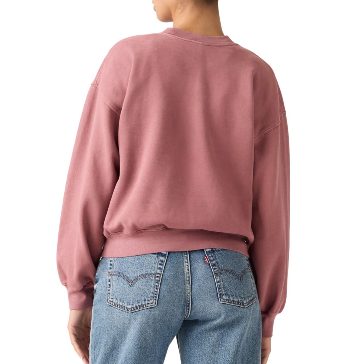 LEVIS - Polerón Mujer Vintage Boxy Rosado Levis