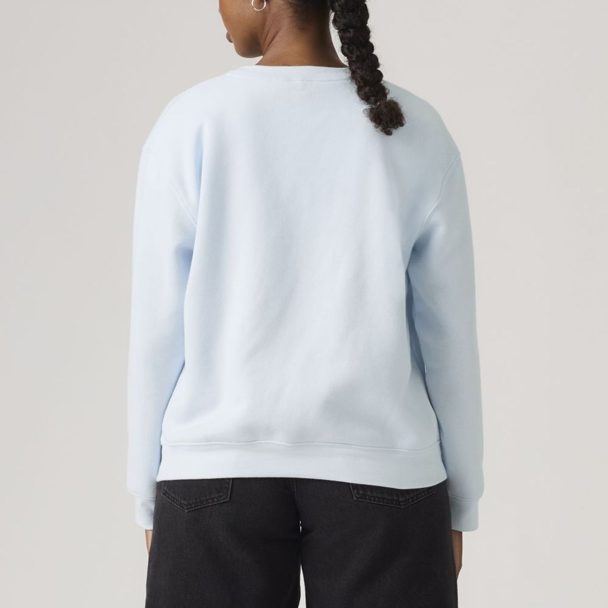 LEVIS - Polerón Mujer Everyday Sweatshirt Celeste Levis