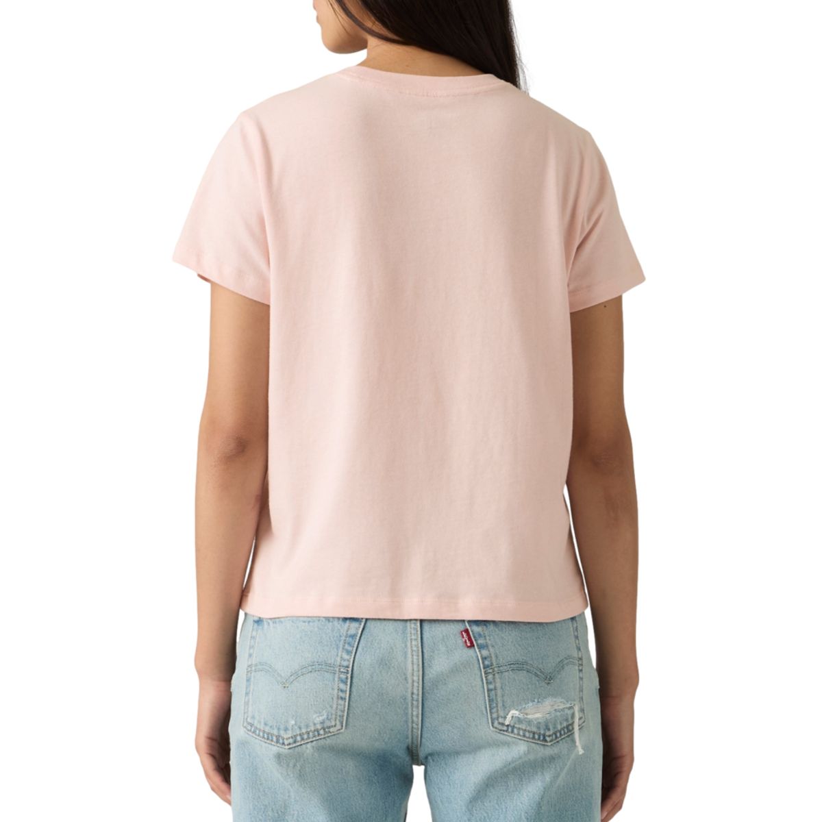 LEVIS - Polera Mujer Favorite Cotton Tee Rosado Levis