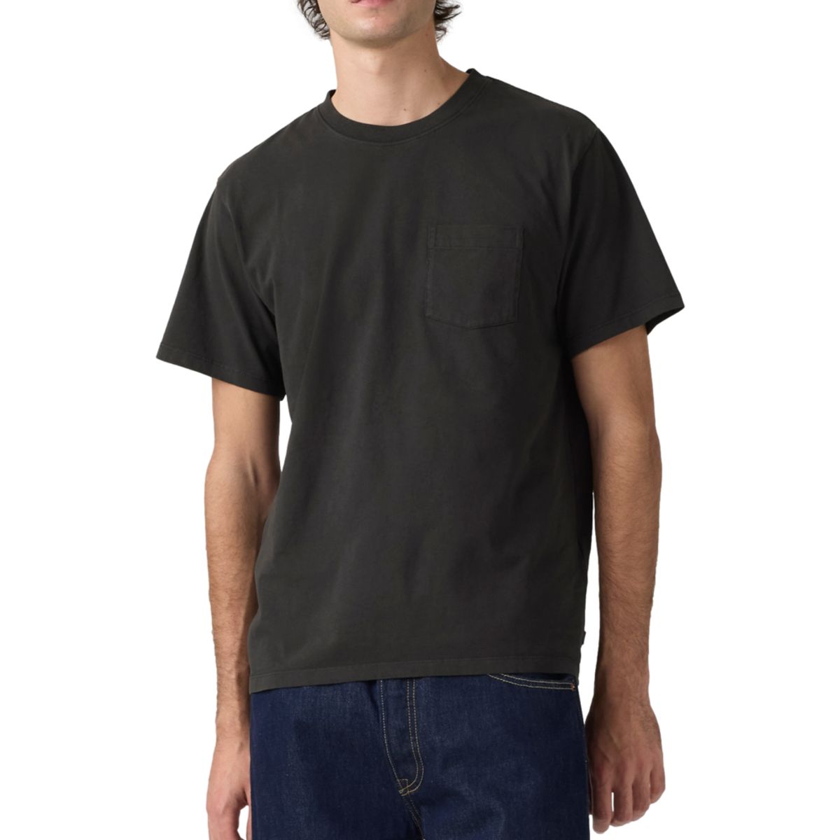 LEVIS - Polera Hombre Relaxed Pocket Tee Negro Levis