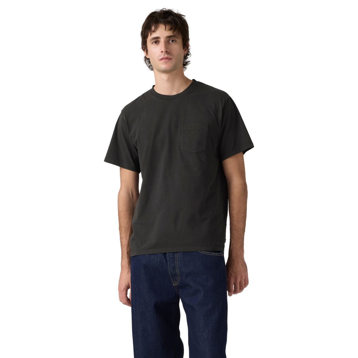 LEVIS - Polera Hombre Relaxed Pocket Tee Negro Levis