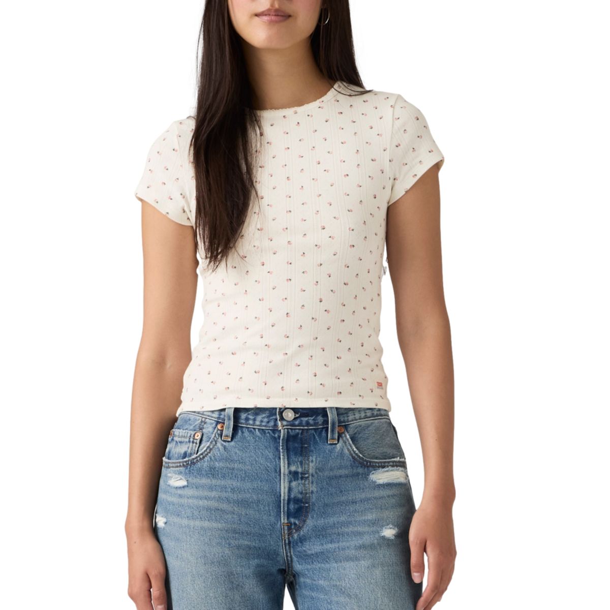 LEVIS - Polera Mujer Dry Goods Tee Rosado Levis