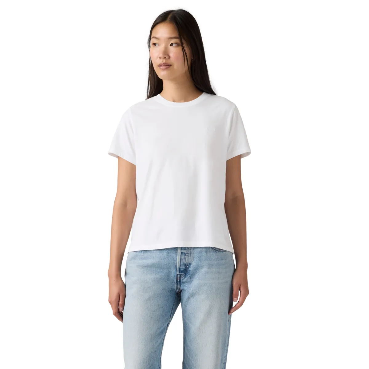 LEVIS - Polera Mujer Favorite Cotton Tee Blanco Levis