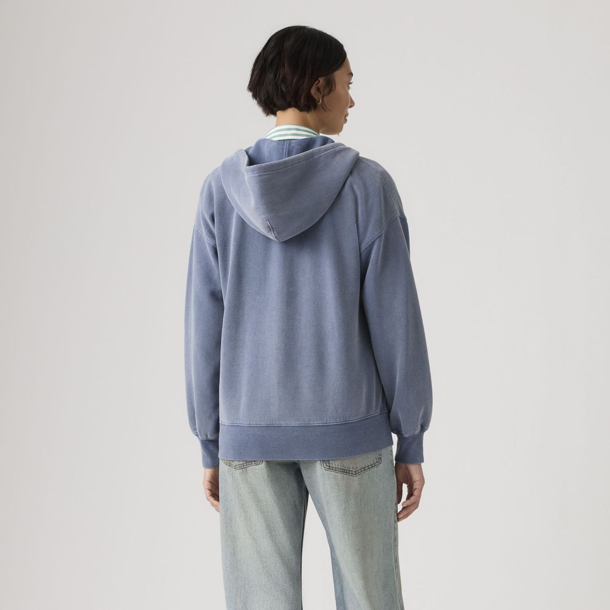 LEVIS - Polerón Mujer Vintage Oversized Hoodie Azul Levis