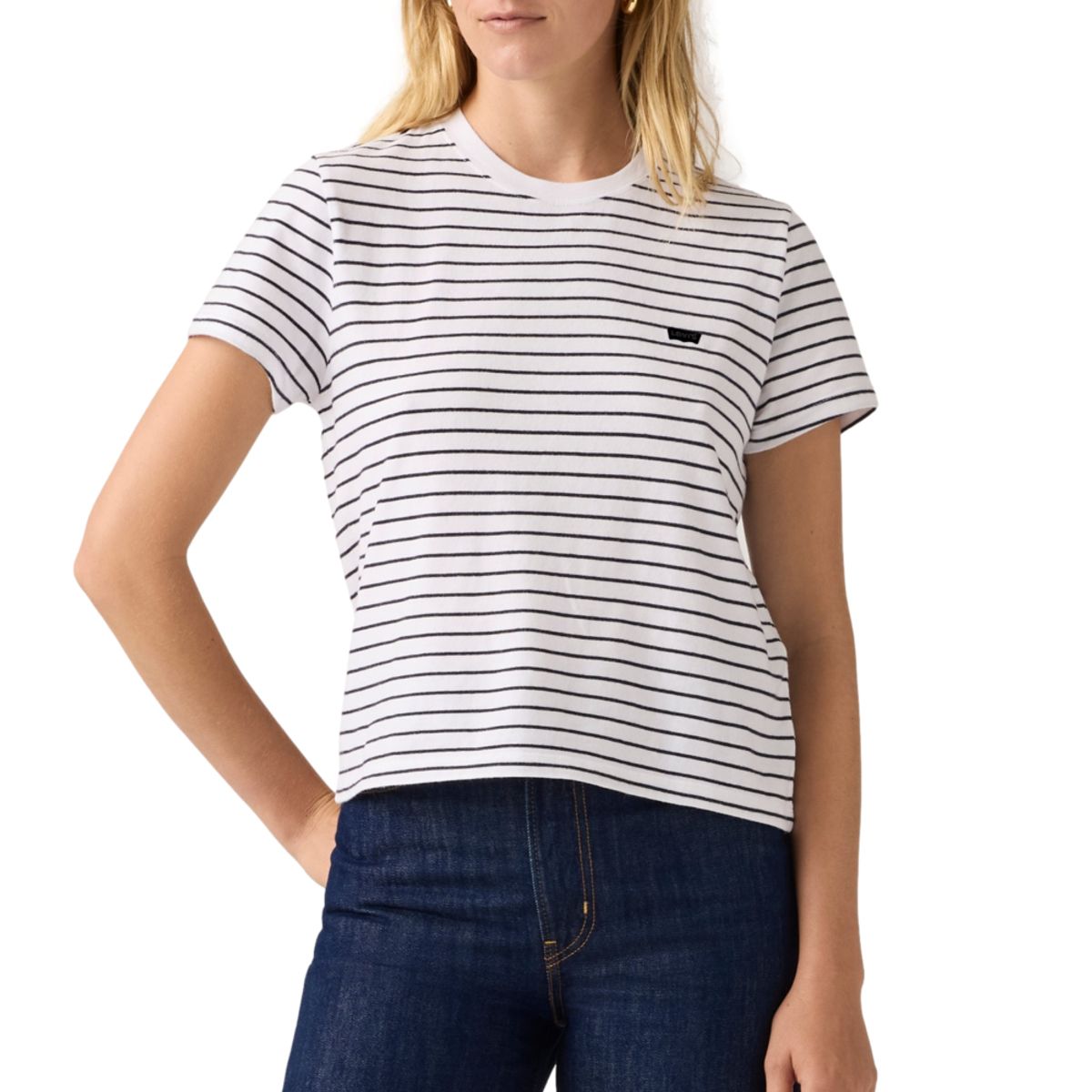 LEVIS - Polera Mujer Favorite Cotton Tee Blanco Levis