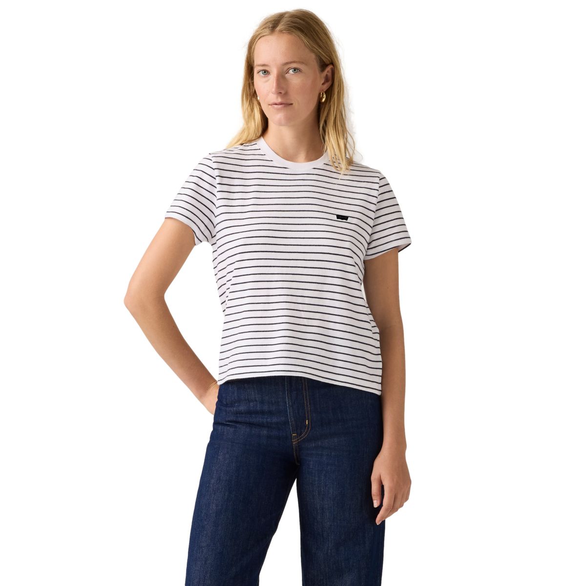 LEVIS - Polera Mujer Favorite Cotton Tee Blanco Levis