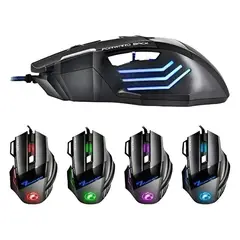 GENERICO - Mouse Notebook Mouse Gamer Pro X7 Mouse Optico Usb 3200 Dpi