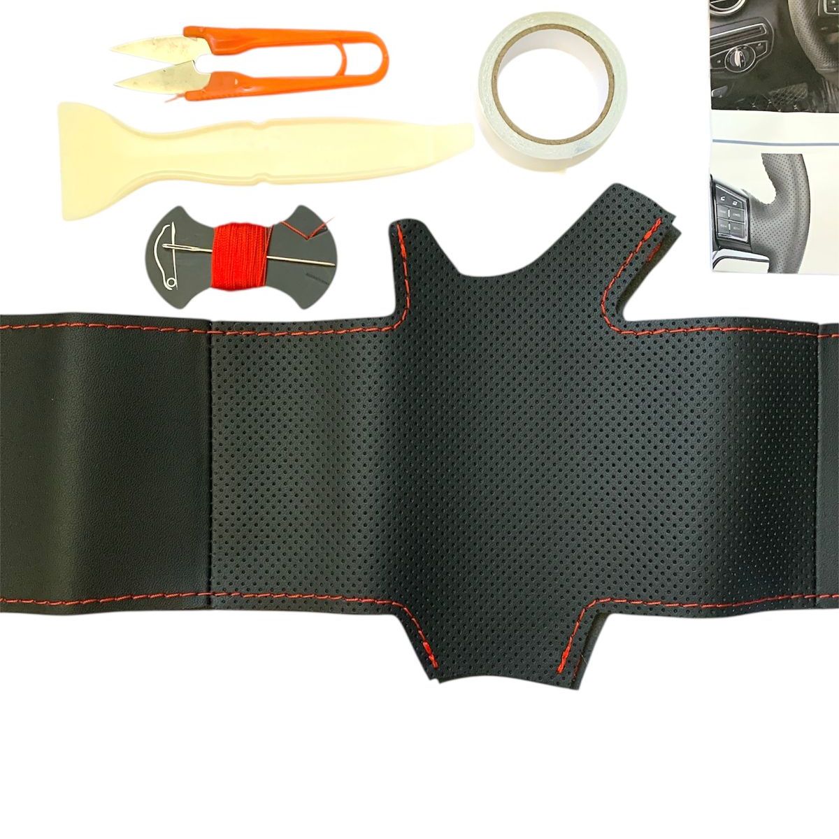 GENERICO - Funda Forro Cubre Volante Compatible Con Suzuki