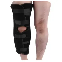 GENERICO - Inmovilizador Ortesis Ferula Rigida Con Placa Para Rodilla Talla S