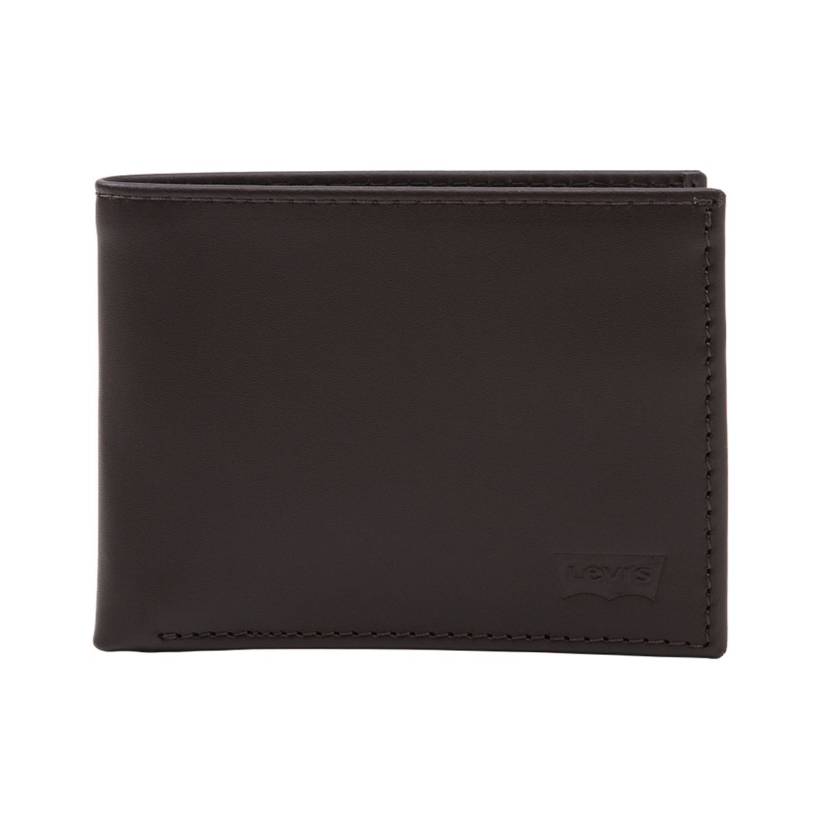 LEVIS - Billetera Hombre Batwing Bifold Id Café Levis