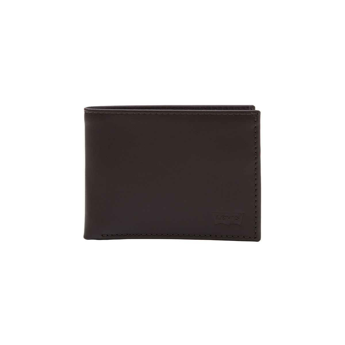 LEVIS - Billetera Hombre Batwing Bifold Id Café Levis