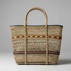 BRIC - Bolso Fibras Naturales Para Playa O Regalos