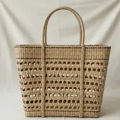 BRIC - Bolso De Fibra Natural Para Playa O Moda