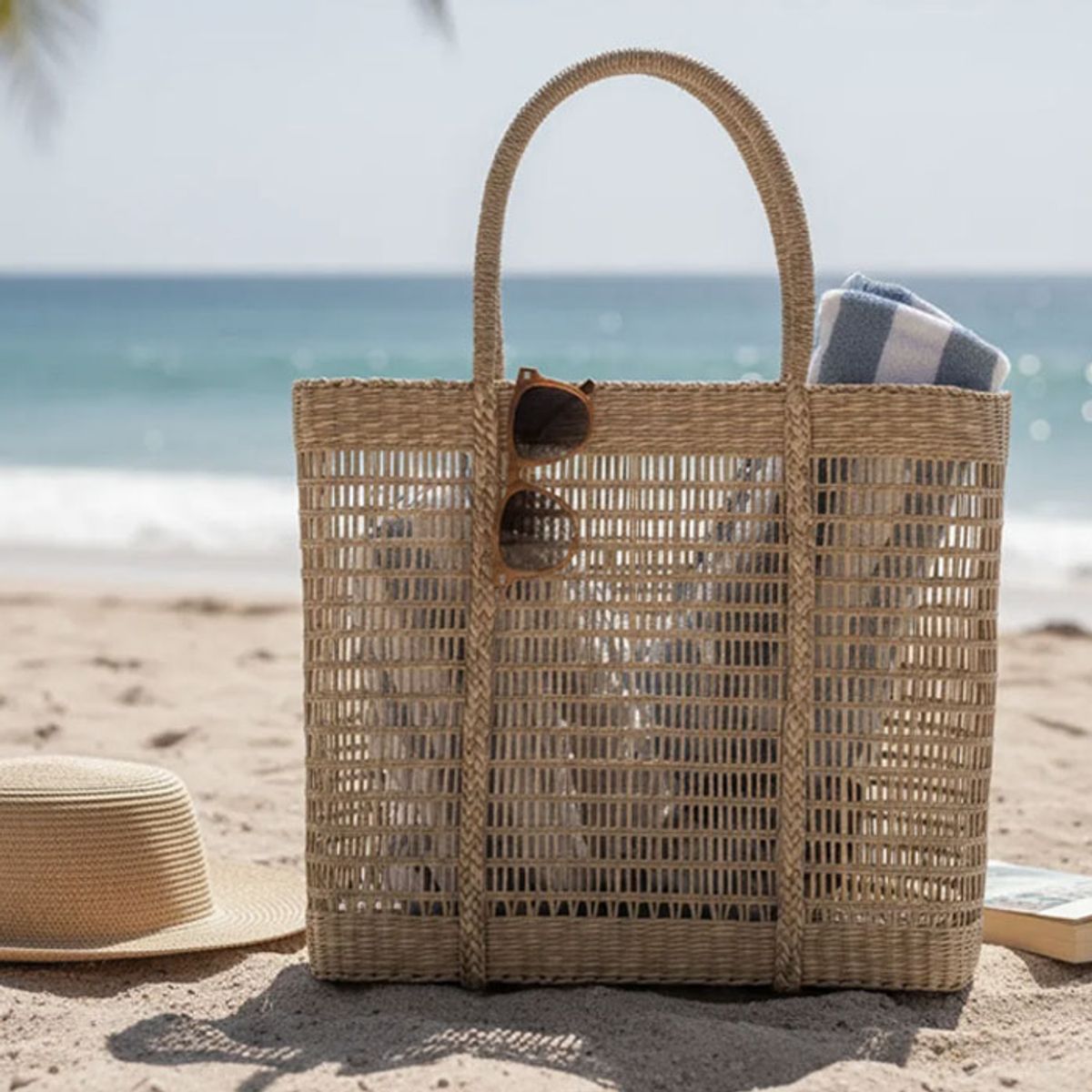 BRIC - Bolso Playero Yute Beige