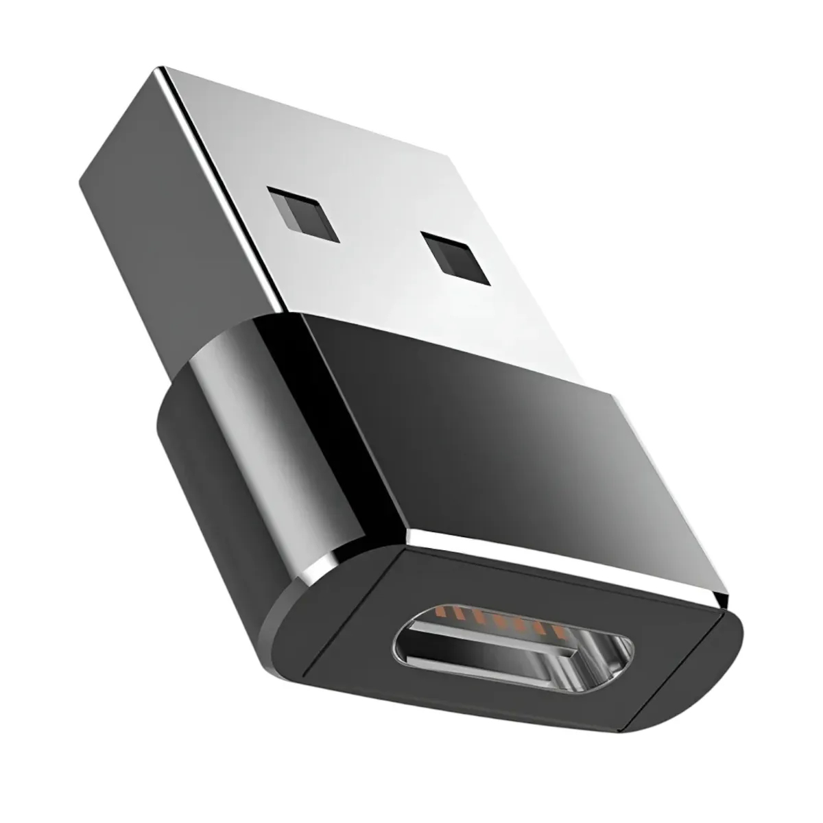 GENERAL - Adaptador Usb Tipo C Hembra A Usb Macho Carga Rapida Datos Otg