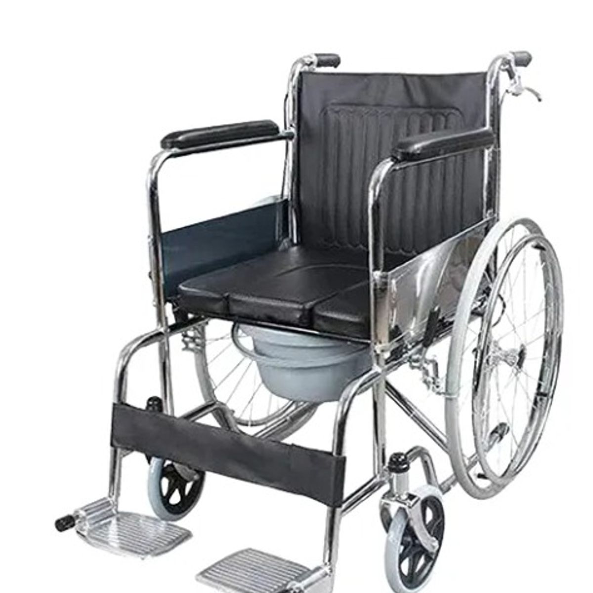 GENERICO - Silla de Ruedas con Baño. Diseño 2 en 1