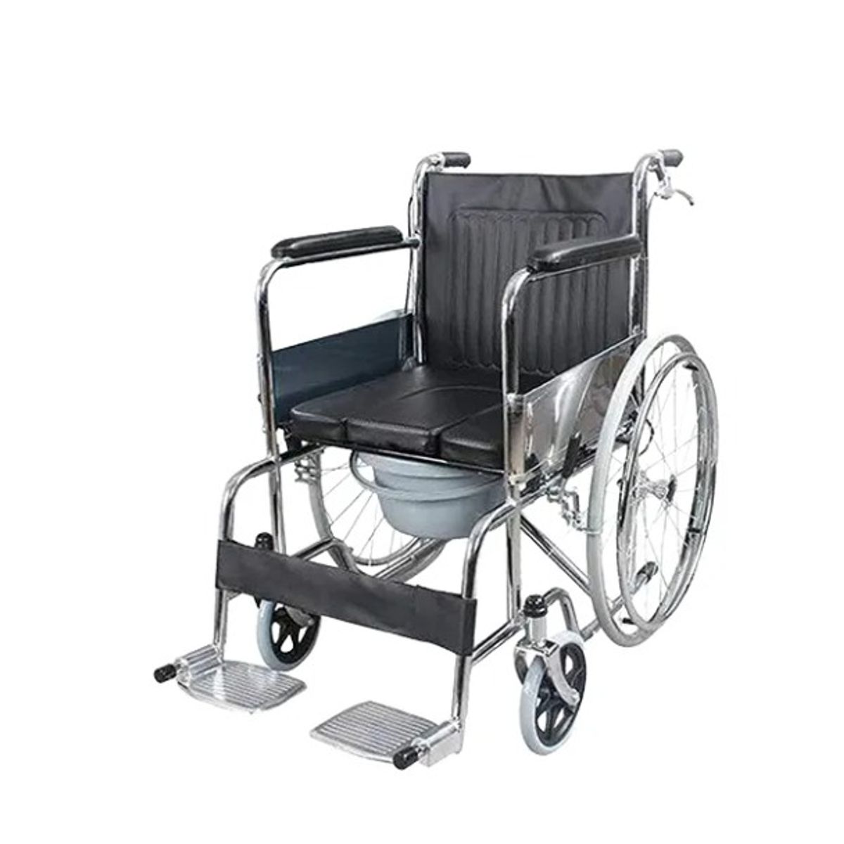 GENERICO - Silla de Ruedas con Baño. Diseño 2 en 1