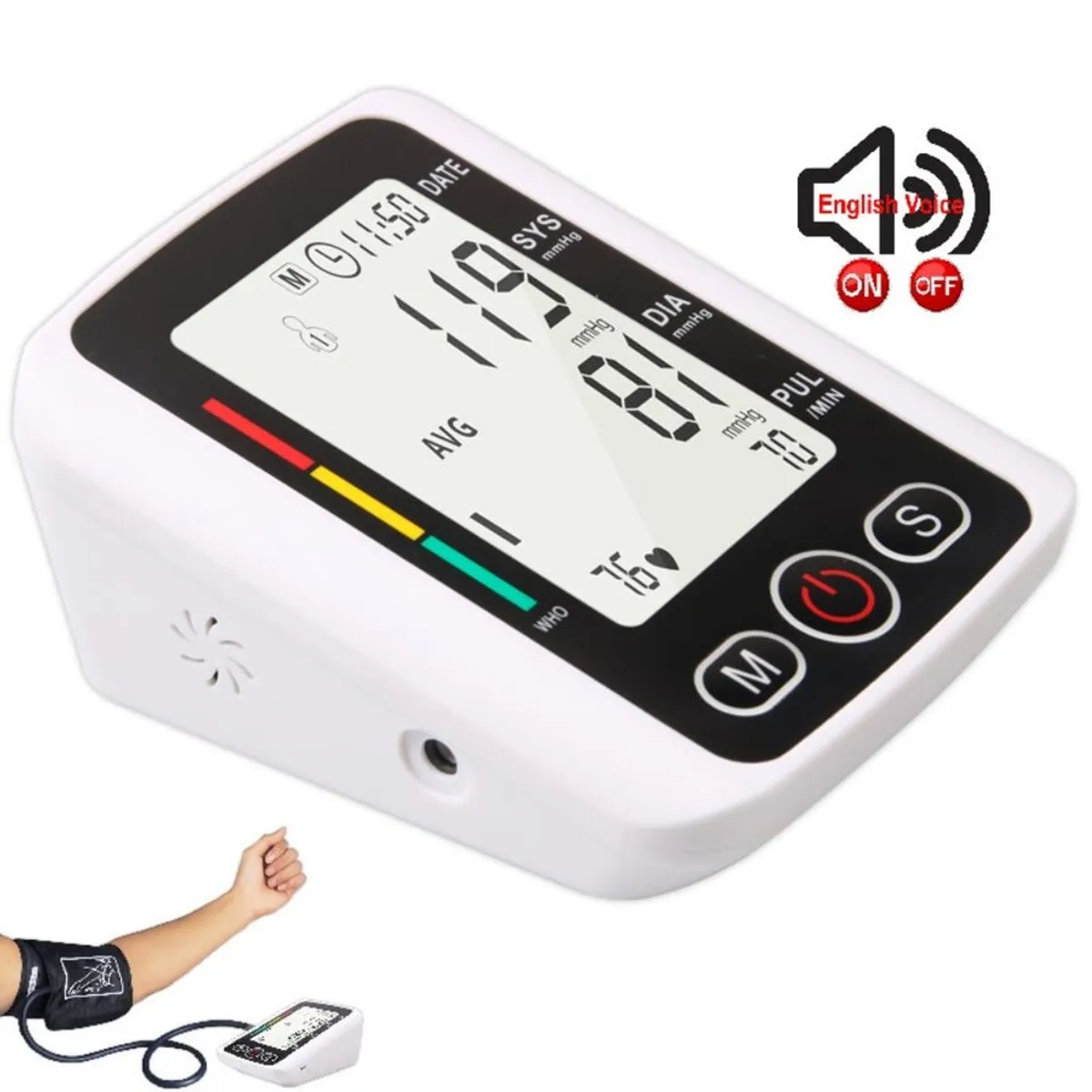 MOVI - TENSIOMETRO  DIGITAL  CON FUNCION DE VOZ