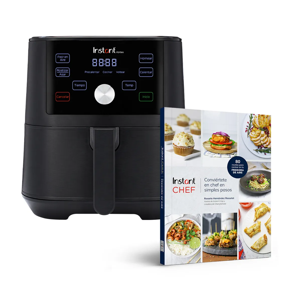 INSTANT POT - Freidora de Aire Instant Vortex + libro