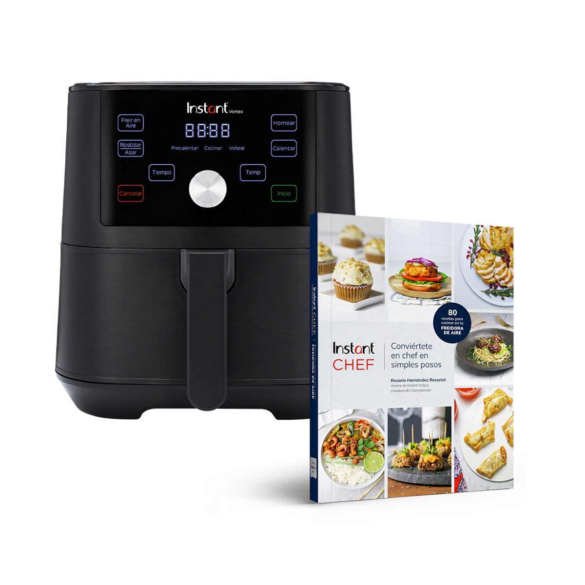 INSTANT POT - Freidora de Aire Instant Vortex + libro
